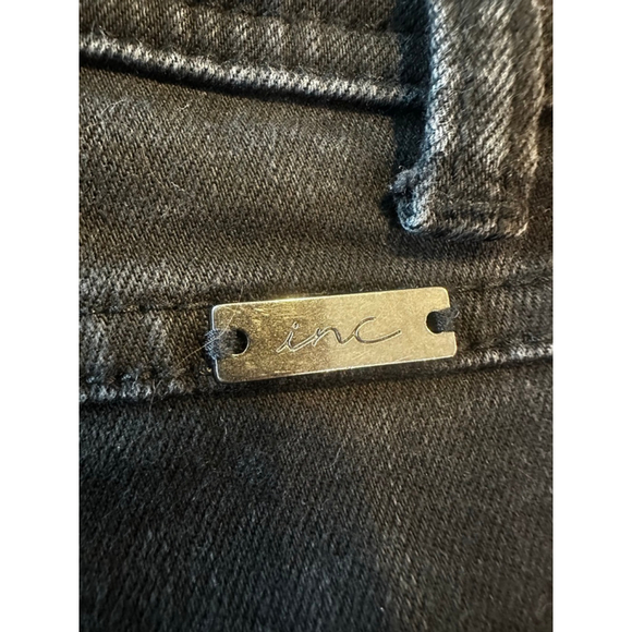 INC Black Straight Leg Jeans Size 12 - Picture 7 of 9